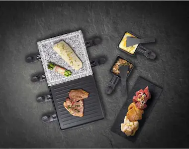 Bestron Parrilla Raclette; Raclette eléctrica para hasta 8 Bestron Parrilla Raclette; Raclette eléctrica para hasta 8