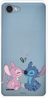 La Casa de las Carcasas Funda para LG Q6 Oficial de Disney Angel & Stitch La Casa de las Carcasas Funda para LG Q6 Oficial de Disney Angel & Stitch