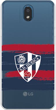 La Casa de las Carcasas Funda para LG K30 del Huesca Rayas Transparente - La Casa de las Carcasas Funda para LG K30 del Huesca Rayas Transparente -