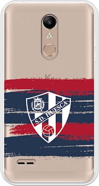 La Casa de las Carcasas Funda para LG K11 del Huesca Rayas Transparente - La Casa de las Carcasas Funda para LG K11 del Huesca Rayas Transparente -