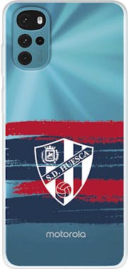 La Casa de las Carcasas Funda para Motorola Moto G22 del SD Huesca Rayas T La Casa de las Carcasas Funda para Motorola Moto G22 del SD Huesca Rayas T