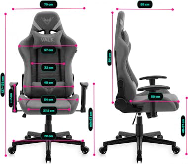 Valk Nyx Silla Gaming de Tela Valk Nyx Silla Gaming de Tela