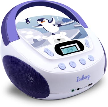 Metronic Lecteur CD MP3 Iceberg con puerto USB 477179 Metronic Lecteur CD MP3 Iceberg con puerto USB 477179