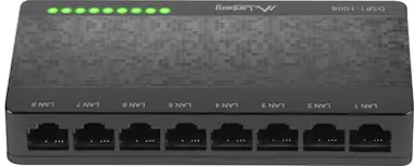 Lanberg Lanberg DSP1-1008 switch No administrado Gigabit E Lanberg Lanberg DSP1-1008 switch No administrado Gigabit E