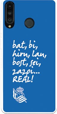 La Casa de las Carcasas Funda para Huawei P30 Lite del Real Sociedad de Fú La Casa de las Carcasas Funda para Huawei P30 Lite del Real Sociedad de Fú