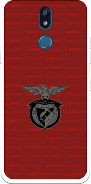 La Casa de las Carcasas Funda para LG K40 del Escudo Fondo Granate - Licen La Casa de las Carcasas Funda para LG K40 del Escudo Fondo Granate - Licen