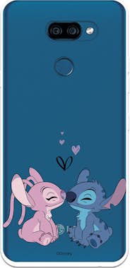 La Casa de las Carcasas Funda para LG K40S Oficial de Disney Angel & Stitc La Casa de las Carcasas Funda para LG K40S Oficial de Disney Angel & Stitc