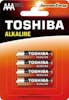 Toshiba Toshiba LR03GCA BP-4C pila doméstica Batería de un