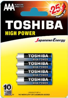 Toshiba Toshiba LR03GCP BP-4 pila doméstica Batería de un Toshiba Toshiba LR03GCP BP-4 pila doméstica Batería de un