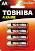 Toshiba Toshiba LR6GCA BP-4C pila doméstica Batería de un Toshiba Toshiba LR6GCA BP-4C pila doméstica Batería de un