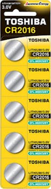 Toshiba Toshiba CR2016 PW BP-5 pila doméstica Batería de u Toshiba Toshiba CR2016 PW BP-5 pila doméstica Batería de u