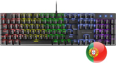 Mars Gaming Mars Gaming MK422 Negro Teclado Gaming RGB Switch Mars Gaming Mars Gaming MK422 Negro Teclado Gaming RGB Switch