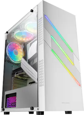 Mars Gaming Mars Gaming MC-U3 Blanco Caja PC Gaming ATX XL Fro Mars Gaming Mars Gaming MC-U3 Blanco Caja PC Gaming ATX XL Fro