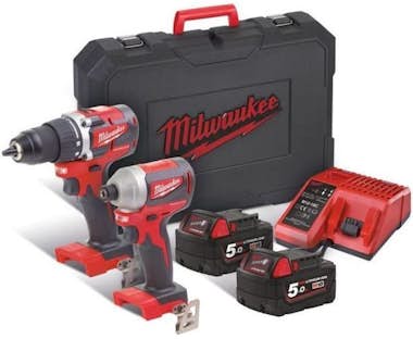 Milwaukee Pack de 2 herramientas taladro/atornillador M18CBL Milwaukee Pack de 2 herramientas taladro/atornillador M18CBL