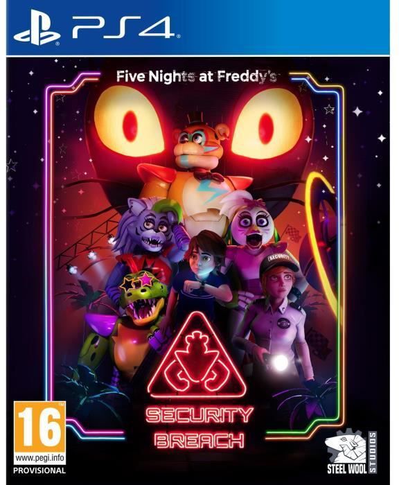 five nights at freddys incumplimiento de seguridad juego de ps4