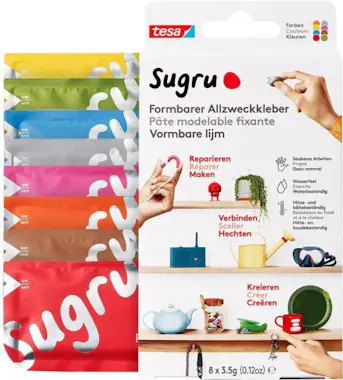 tesa Sugru 41283-00001-00 Pasta autoadhesiva Multicolor tesa Sugru 41283-00001-00 Pasta autoadhesiva Multicolor