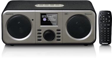 Lenco Radio estéreo DAB+/FM con Bluetooth DAR-030BK Negr Lenco Radio estéreo DAB+/FM con Bluetooth DAR-030BK Negr