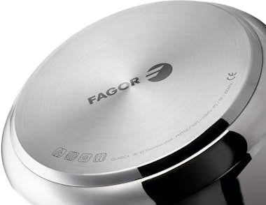 Fagor FAGOR Clásica Bombe 8 Olla Presión 8 Litros, Induc Fagor FAGOR Clásica Bombe 8 Olla Presión 8 Litros, Induc
