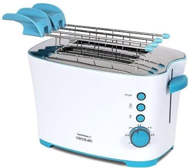 Cecotec Tostadora Toast&Taste 2 S. 7 Niveles de Potencia, Cecotec Tostadora Toast&Taste 2 S. 7 Niveles de Potencia,