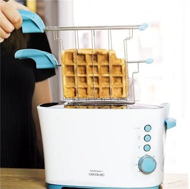 Cecotec Tostadora Toast&Taste 2 S. 7 Niveles de Potencia, Cecotec Tostadora Toast&Taste 2 S. 7 Niveles de Potencia,