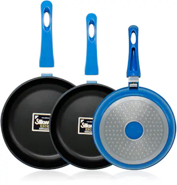 Callaway Indigo Batería Cocina Inducción 7 Piezas Aluminio Callaway Indigo Batería Cocina Inducción 7 Piezas Aluminio