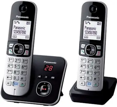Panasonic KX-TG6822 Duo Teléfono inalámbrico contestador aut Panasonic KX-TG6822 Duo Teléfono inalámbrico contestador aut
