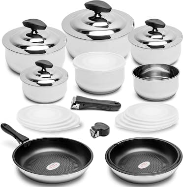 Callaway Frankfurt Batería de Cocina Acero Inoxidable 24 Pi Callaway Frankfurt Batería de Cocina Acero Inoxidable 24 Pi
