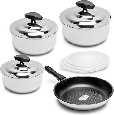 Callaway Stuttgart Batería de Cocina Acero Inoxidable 11 Pi Callaway Stuttgart Batería de Cocina Acero Inoxidable 11 Pi