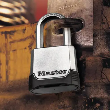 Master Lock Candado de alta seguridad MASTER LOCK [Combinación Master Lock Candado de alta seguridad MASTER LOCK [Combinación