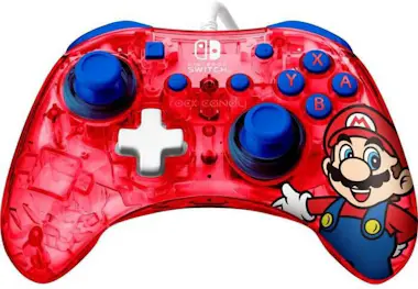 PDP Gaming Controlador con cable - PDP - Rock Mario - Rojo - PDP Gaming Controlador con cable - PDP - Rock Mario - Rojo -
