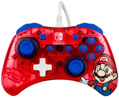 PDP Gaming Controlador con cable - PDP - Rock Mario - Rojo - PDP Gaming Controlador con cable - PDP - Rock Mario - Rojo -