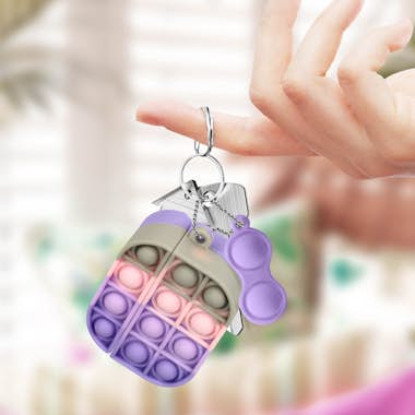 Avizar Estuche Airpords Silicona Bubble Pop Diseño en 2 p Avizar Estuche Airpords Silicona Bubble Pop Diseño en 2 p