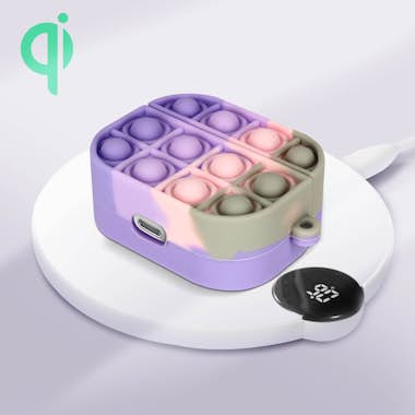 Avizar Estuche Airpords Silicona Bubble Pop Diseño en 2 p Avizar Estuche Airpords Silicona Bubble Pop Diseño en 2 p