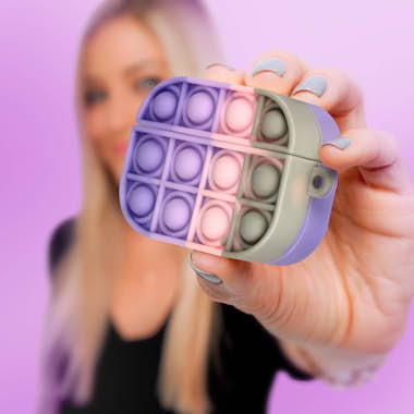 Avizar Estuche Airpords Silicona Bubble Pop Diseño en 2 p Avizar Estuche Airpords Silicona Bubble Pop Diseño en 2 p