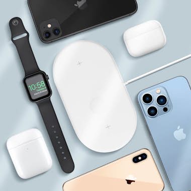 Avizar Cargador por inducción 3en1 iPhone Apple Watch, Ai Avizar Cargador por inducción 3en1 iPhone Apple Watch, Ai