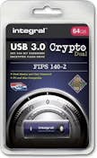 Integral Llave USB INTEGRAL CRYPTO - 64GB - 3.0