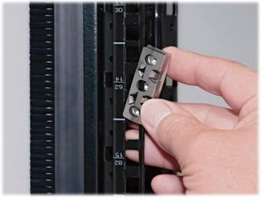 Rittal DK Clip para kit de montaje en rack de 1U de 19"" Rittal DK Clip para kit de montaje en rack de 1U de 19""