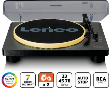 Lenco LENCO LS50 - Tocadiscos de vinilo con convertidor Lenco LENCO LS50 - Tocadiscos de vinilo con convertidor
