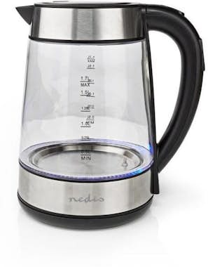 Nedis - Hervidor | 1.7L | Vidrio | Borrar | Giratorio de Nedis - Hervidor | 1.7L | Vidrio | Borrar | Giratorio de