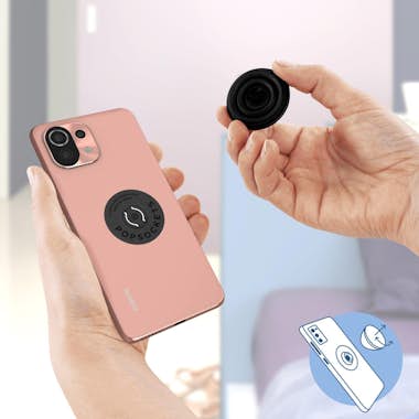 PopSockets PopGrip Soporte de teléfono Diseño PSG Azul y Blan PopSockets PopGrip Soporte de teléfono Diseño PSG Azul y Blan