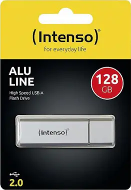 Intenso Memoria USB Alu Line 128 GB plata 3521496 USB 2.0 Intenso Memoria USB Alu Line 128 GB plata 3521496 USB 2.0