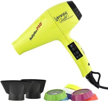 Babyliss Secador de pelo amarillo BaByliss PRO Luminoso Babyliss Secador de pelo amarillo BaByliss PRO Luminoso