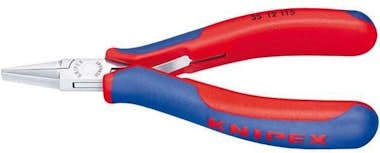 KNIPEX Pinza electrónica, Modelo: Mordazas planas y ancha KNIPEX Pinza electrónica, Modelo: Mordazas planas y ancha