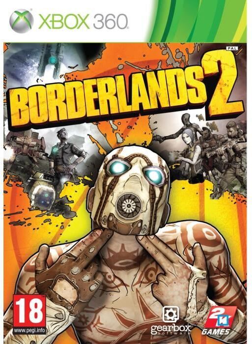 juego de consola borderlands 2  xbox 360
