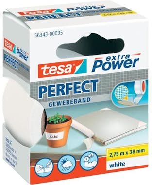 tesa Cinta americana (L x A) 2,75 m x 38 mm blanca tesa Cinta americana (L x A) 2,75 m x 38 mm blanca