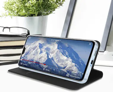 Dux Ducis Funda Vivo V23 5G Tarjetero Soporte vídeo Negro Dux Ducis Funda Vivo V23 5G Tarjetero Soporte vídeo Negro