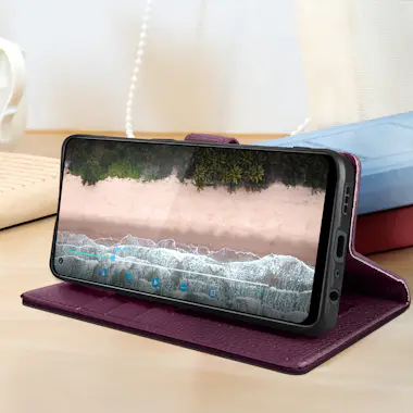 Avizar Funda Oppo Reno 8 Lite 5G Cartera Soporte de Video Avizar Funda Oppo Reno 8 Lite 5G Cartera Soporte de Video