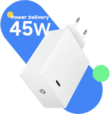 Google Cargador USB-C compacto de 45W y cable USB-C ofici Google Cargador USB-C compacto de 45W y cable USB-C ofici