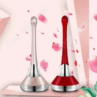 Tech DISCOUNT Masajeador facial magnético rojo TD® para antienve Tech DISCOUNT Masajeador facial magnético rojo TD® para antienve