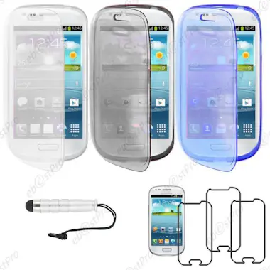 ebestStar para Samsung Galaxy S3 Mini GT-i8190 Pack x3 Flip ebestStar para Samsung Galaxy S3 Mini GT-i8190 Pack x3 Flip